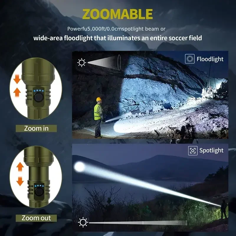 Flashlight Lighter & Power Ban - огляд і ціна Battery Outdoor Camping