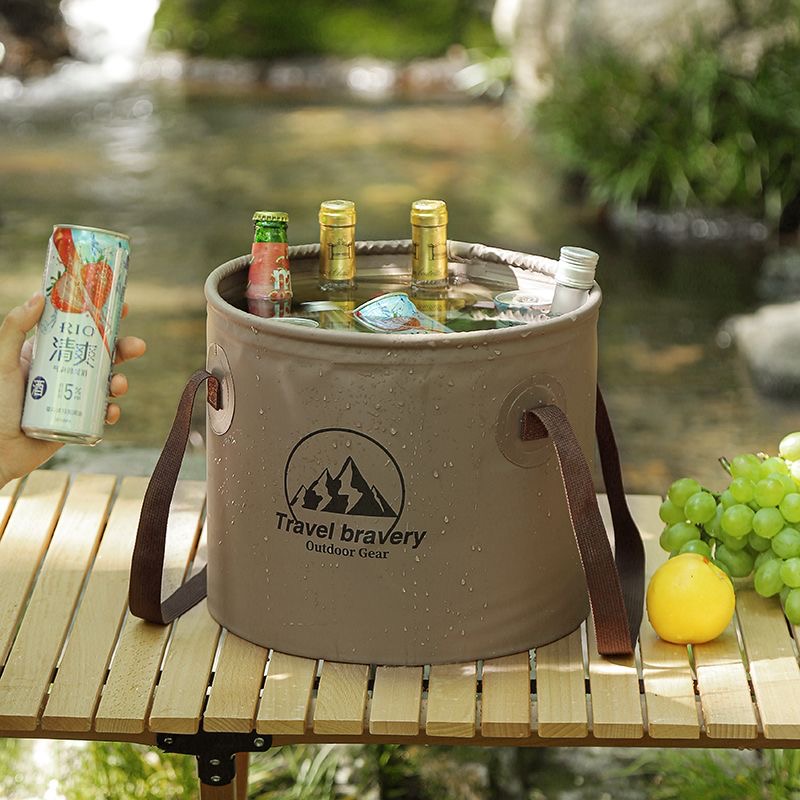 Car Folding Bucket Waterproof  - огляд і ціна Outdoor Camping Sink