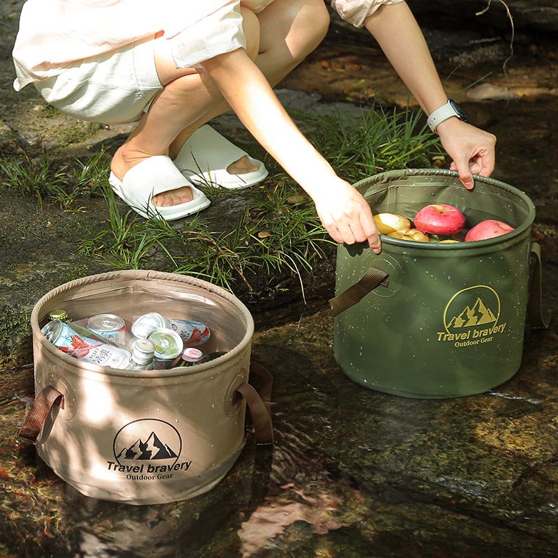 Car Folding Bucket Waterproof  - огляд і ціна Outdoor Camping Sink