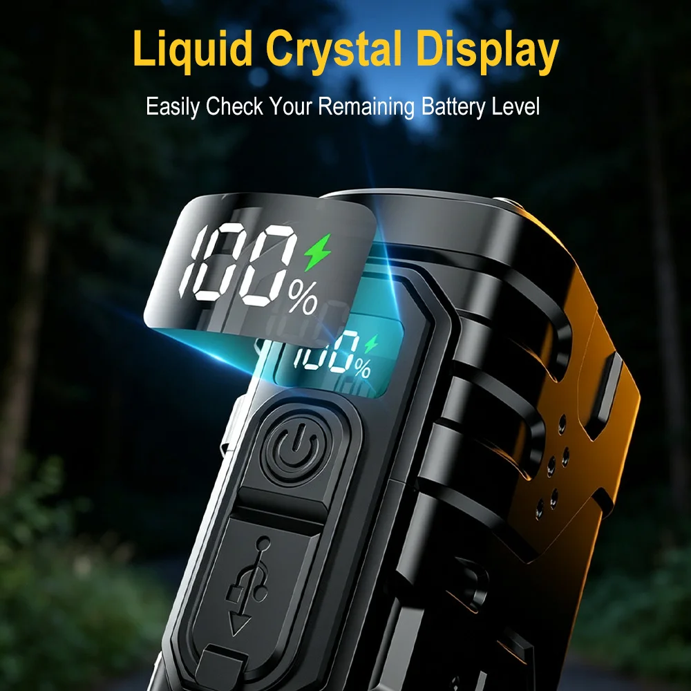 BORUIiT Hand Crank EDC LED Fla - огляд і ціна Outdoor Camping And Fishing