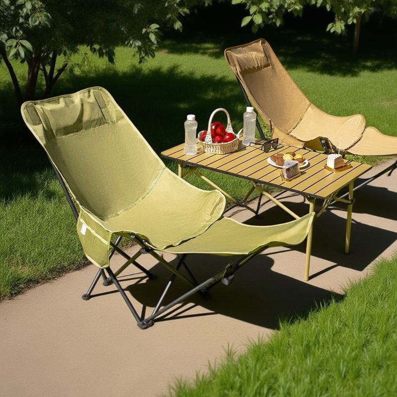 Moon chair with four adjustabl - огляд і ціна Outdoor Camping Lounge Chairs