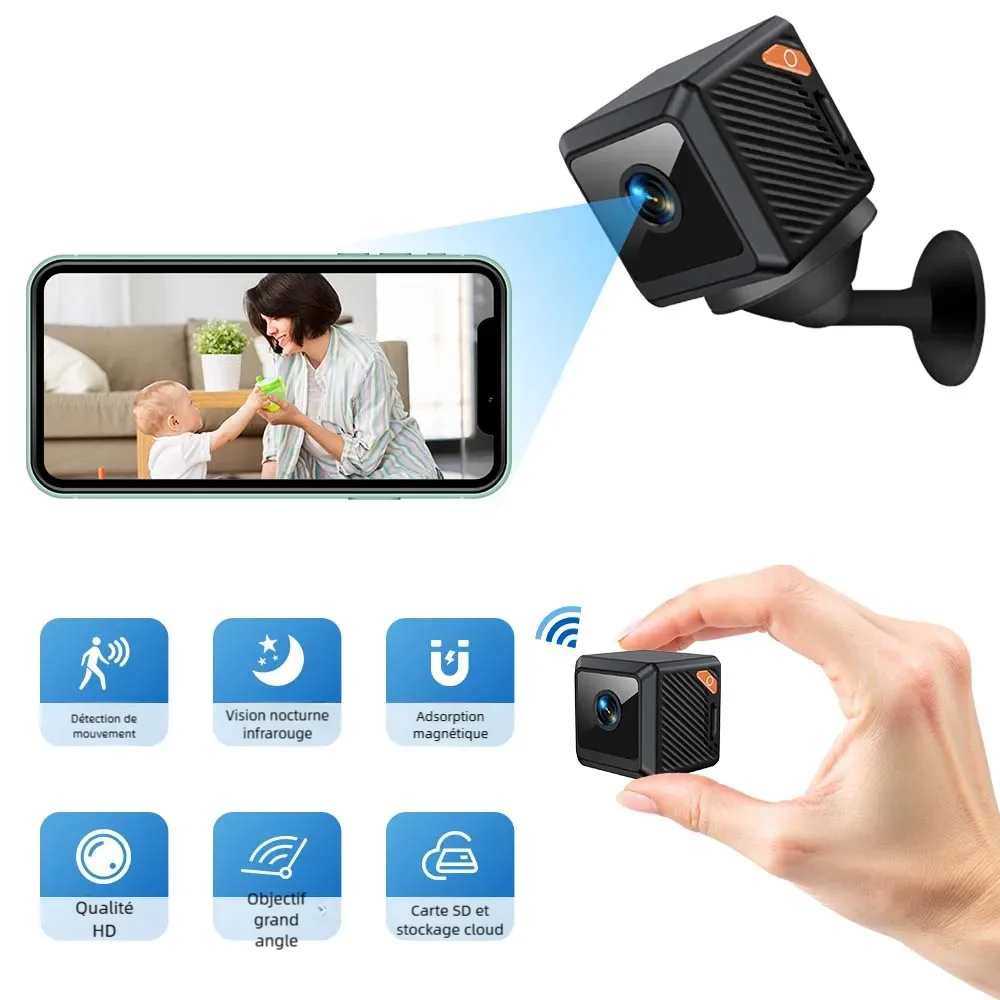 W02 1080P mini security protec - огляд і ціна Outdoor Camping Videos