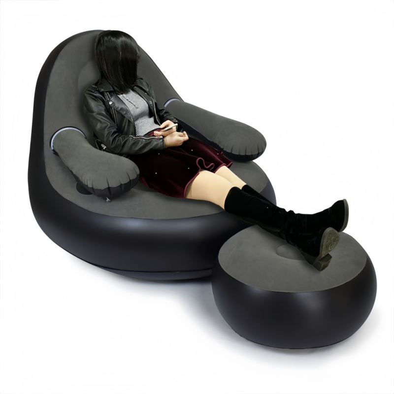 PVC Inflatable Sofa with Armre - огляд і ціна Outdoor Camping Folding Chair