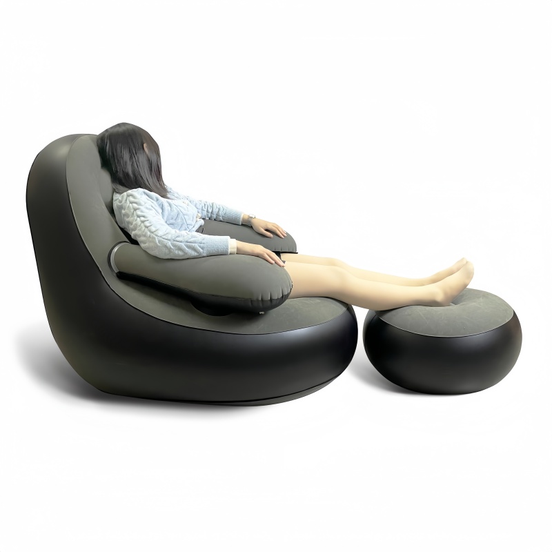 PVC Inflatable Sofa with Armre - огляд і ціна Outdoor Camping Folding Chair