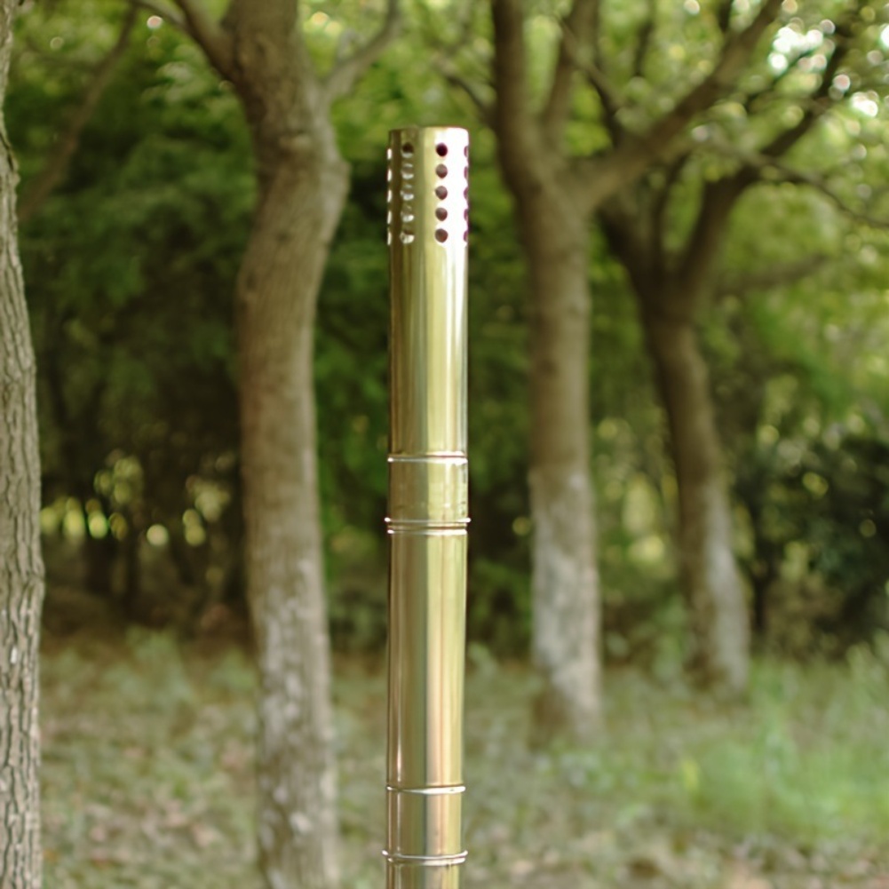 Stainless Steel Smoke Pipe Kit - огляд і ціна Outdoor Camping Wood Stove