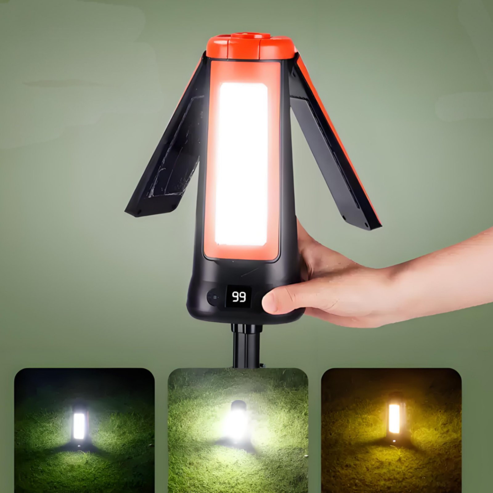 Telescopic Tent Lamp Adjustabl - огляд і ціна Battery Outdoor Camping