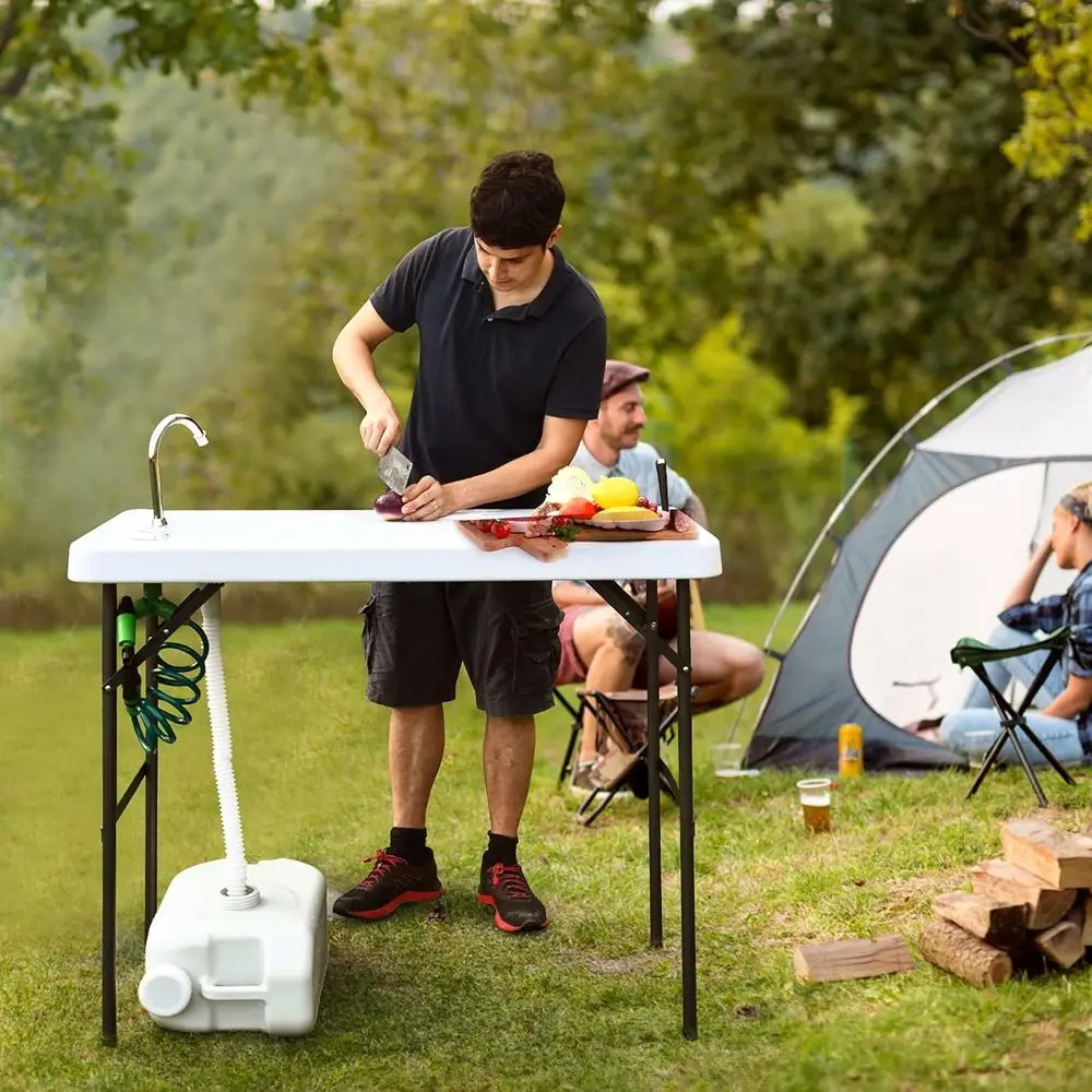 Portable Heavy-Duty Outdoor Ca - огляд і ціна Outdoor Camping Sink