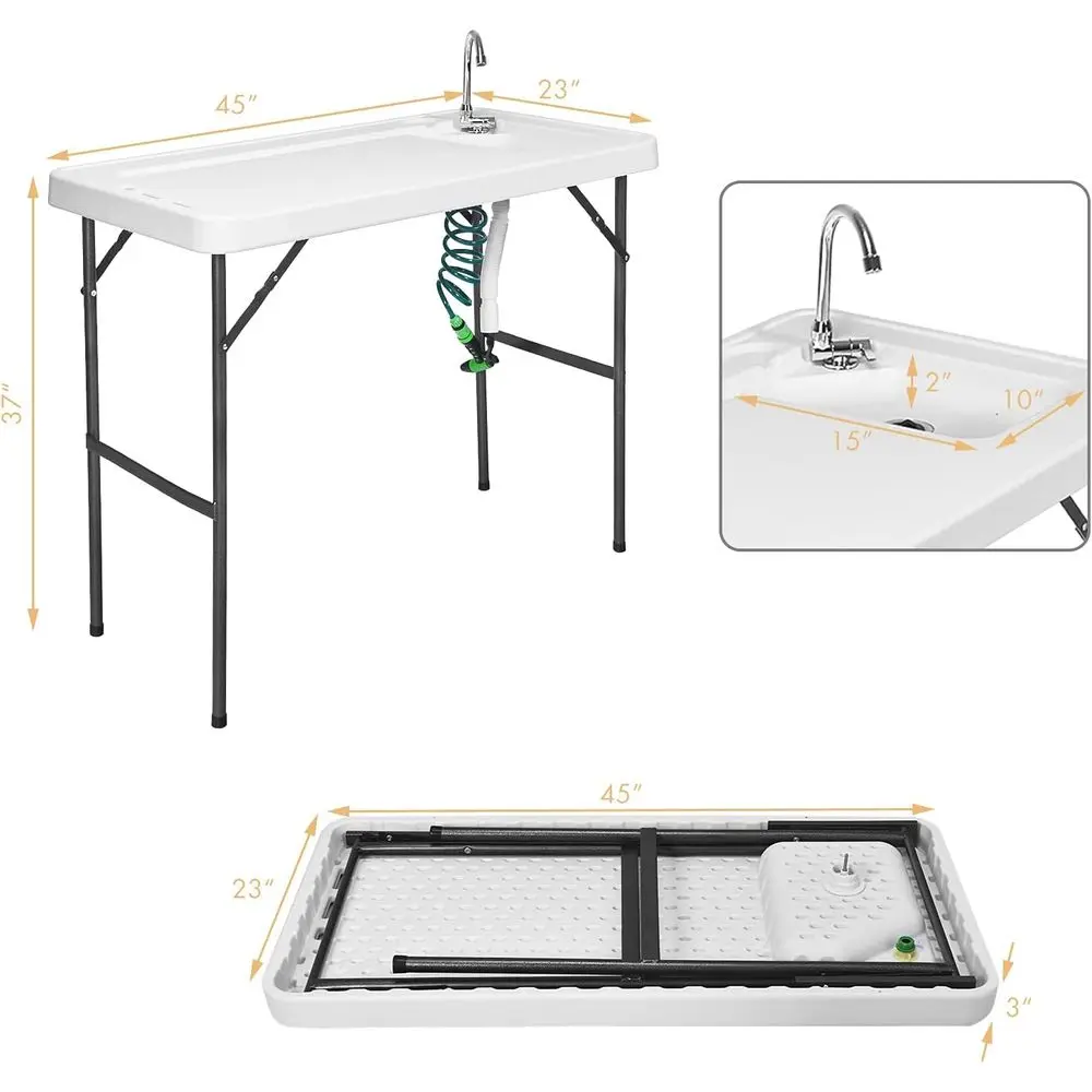 Portable Heavy-Duty Outdoor Ca - огляд і ціна Outdoor Camping Sink