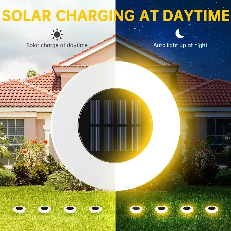 Solar Ground Lights 1/4Pack LE - огляд і ціна Outdoor Camping Decke
