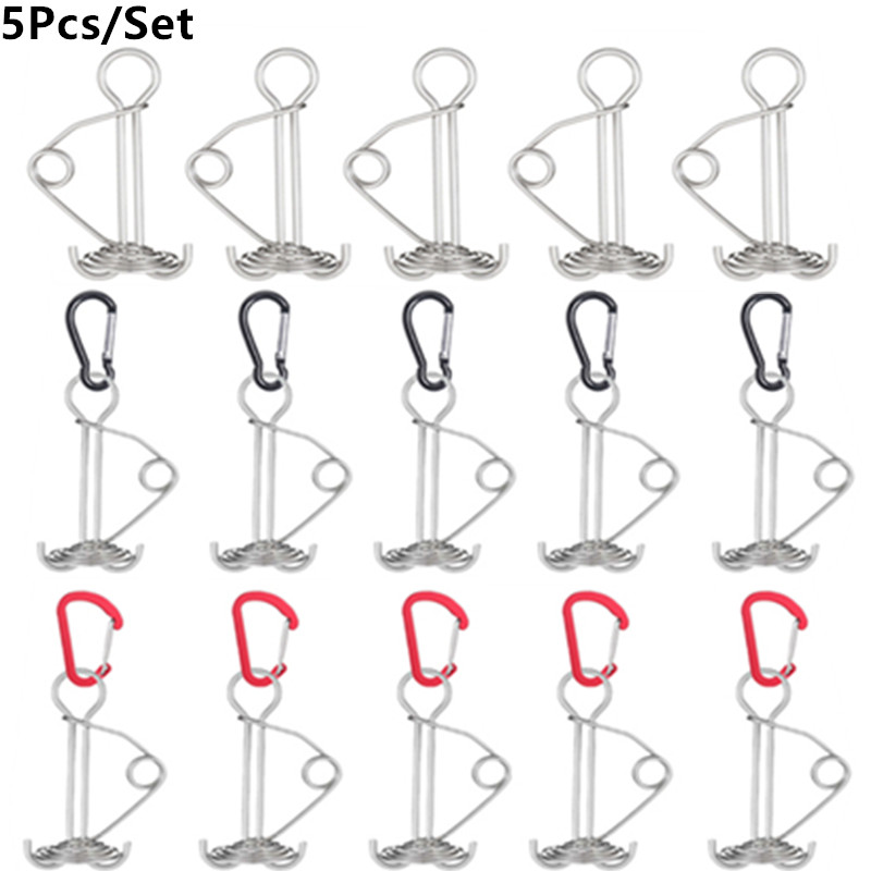 Windproof 5PCS Rope Buckle Ret - огляд і ціна Outdoor Camping Decke