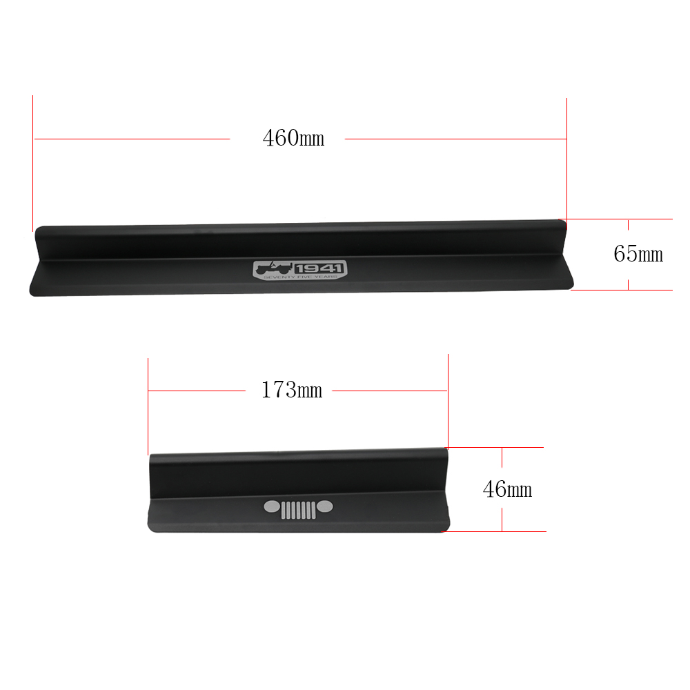 Door Sill Car Pedal Guards Cov - огляд і ціна Outdoor Camping Jeep