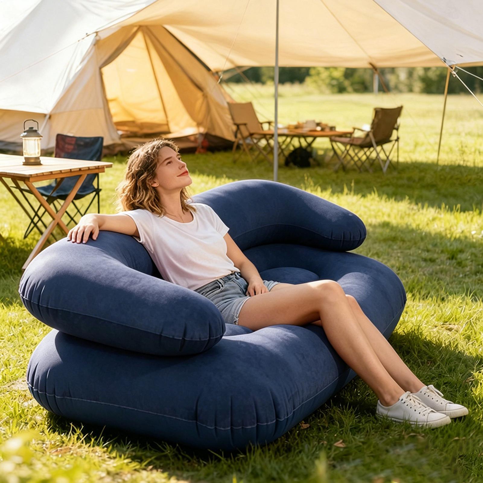 Inflatable Couch for Camping I - огляд і ціна Outdoor Camping Decke
