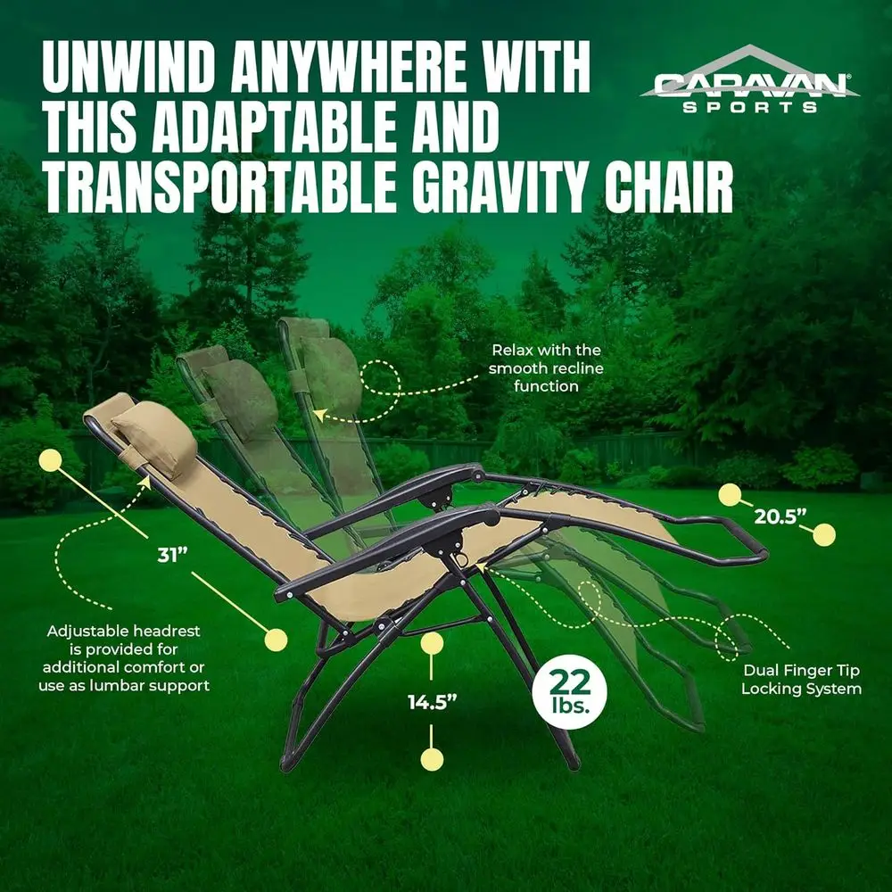 Portable Zero Gravity Recliner - огляд і ціна Outdoor Camping Decke