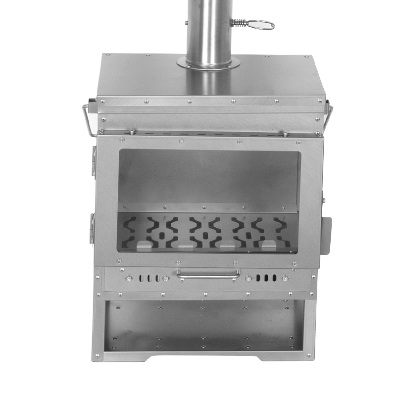 Portable 5L Stainless Steel Te - огляд і ціна Outdoor Camping Wood Burning Stove